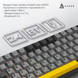 Клавіатура механічна бездротова Ajazz AK820 MAX PLUS Daydream Switch RGB Wireless/BT/USB Black (AK820MAX-DD-BGY) - фото 8 з 11