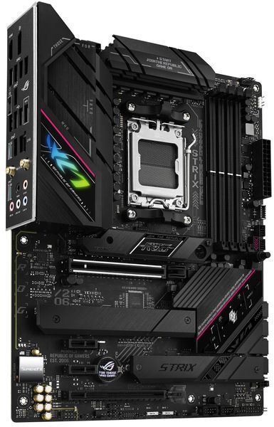 Материнcька плата ASUS ROG STRIX B650E-F GAMING WIFI sAM5 B650 4xDDR5 M.2 HDMI DP WiFi BT ATX (90MB1BQ0-M0EAY0) - купити в Україні за низькою ціною в інтернет-магазині "Rincom"