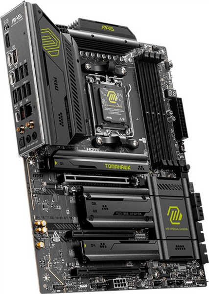 Материнська плата MSI MAG X870E Tomahawk Wi-Fi (sAM5, AMD X870E) (MSI MAG X870E Tomahawk Wi-Fi) - купити в Україні за низькою ціною в інтернет-магазині "Rincom"