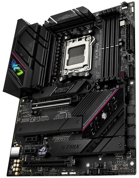 Материнcька плата ASUS ROG STRIX B650E-F GAMING WIFI sAM5 B650 4xDDR5 M.2 HDMI DP WiFi BT ATX (90MB1BQ0-M0EAY0) - купити в Україні за низькою ціною в інтернет-магазині "Rincom"