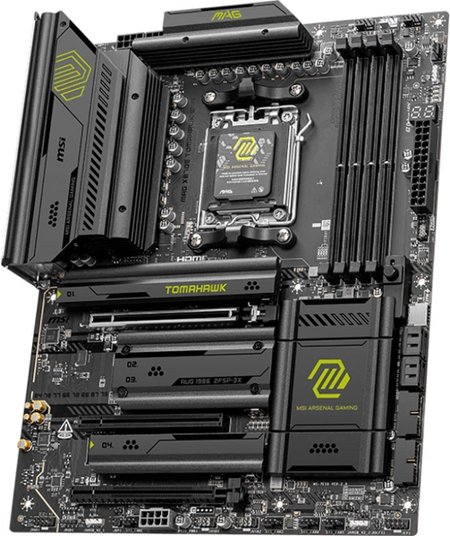 Материнська плата MSI MAG X870E Tomahawk Wi-Fi (sAM5, AMD X870E) (MSI MAG X870E Tomahawk Wi-Fi) - купити в Україні за низькою ціною в інтернет-магазині "Rincom"