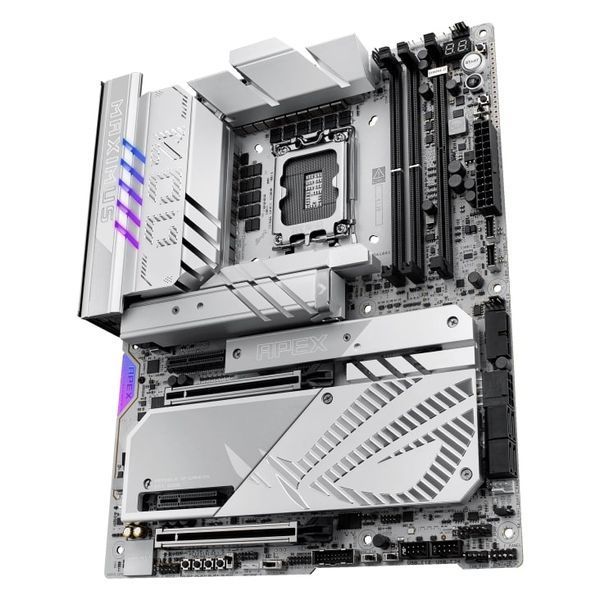 Материнcька плата ASUS ROG MAXIMUS Z890 APEX s1851 Z890 2xDDR5 M.2 Thunderbolt DP Wi-Fi BT ATX білий (90MB1IP0-M0EAY0) - купити в Україні за низькою ціною в інтернет-магазині "Rincom"