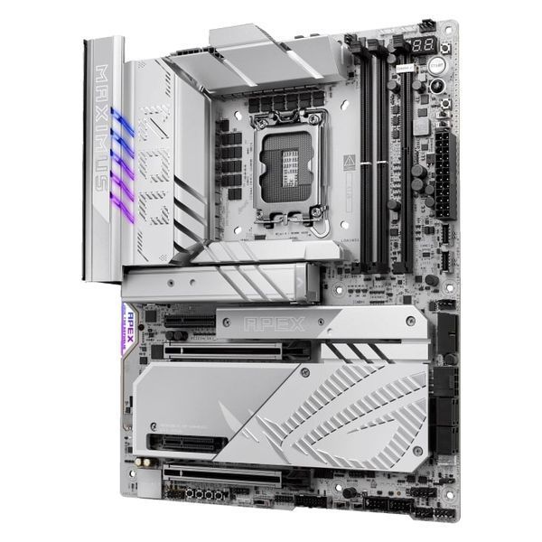 Материнcька плата ASUS ROG MAXIMUS Z890 APEX s1851 Z890 2xDDR5 M.2 Thunderbolt DP Wi-Fi BT ATX білий (90MB1IP0-M0EAY0) - купити в Україні за низькою ціною в інтернет-магазині "Rincom"