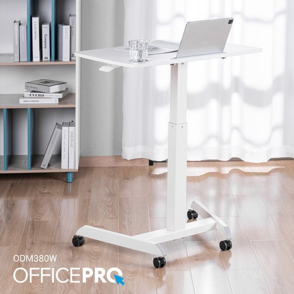 Офісний стіл з регулюванням висоти OfficePro ODM380W (ODM380W)
