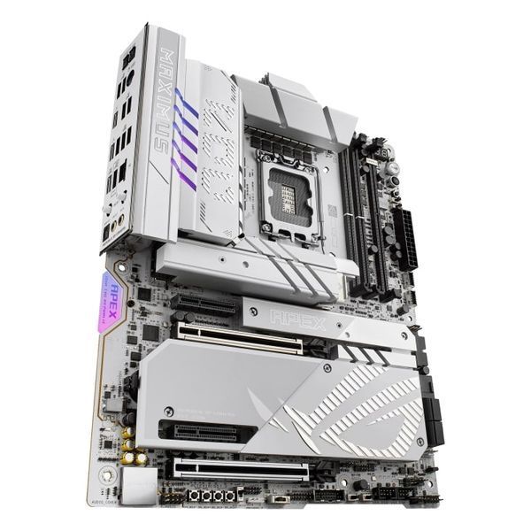 Материнcька плата ASUS ROG MAXIMUS Z890 APEX s1851 Z890 2xDDR5 M.2 Thunderbolt DP Wi-Fi BT ATX білий (90MB1IP0-M0EAY0) - купити в Україні за низькою ціною в інтернет-магазині "Rincom"