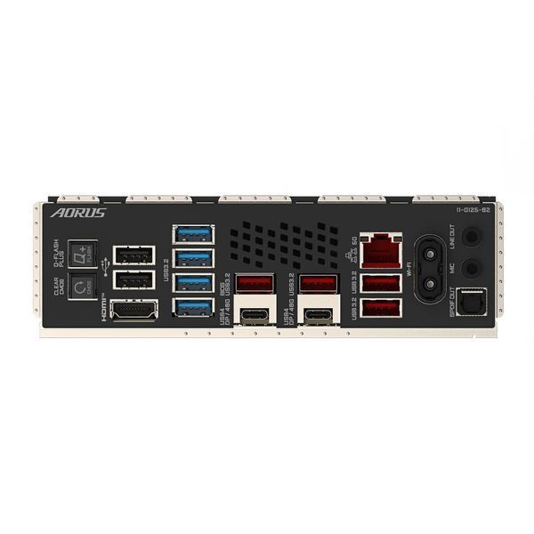 Материнська плата GIGABYTE X870E AORUS MASTER sAM5 X870 4xDDR5 M.2 HDMI Typc-C ATX (X870E_AORUS_MASTER) - купити в Україні за низькою ціною в інтернет-магазині "Rincom"