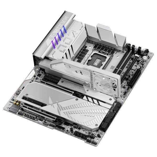 Материнcька плата ASUS ROG MAXIMUS Z890 APEX s1851 Z890 2xDDR5 M.2 Thunderbolt DP Wi-Fi BT ATX білий (90MB1IP0-M0EAY0) - купити в Україні за низькою ціною в інтернет-магазині "Rincom"