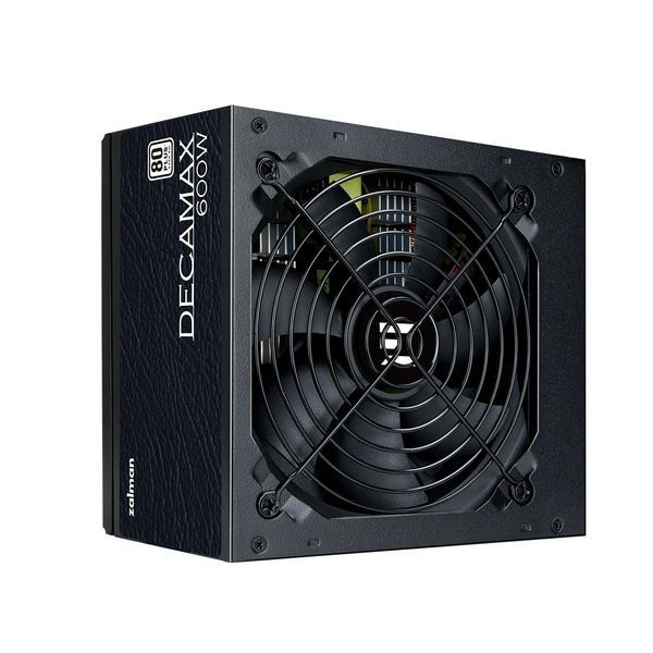 Блок живлення Zalman Decamax (600W) 85%, 80 Plus, 120мм, 1xMB 24pin(20+4), 1xCPU 8pin(4+4), 3xMolex, 6xSATA, 2xPCIe 8pin(6+2) (ZM600-LX3) - купити в Україні за низькою ціною в інтернет-магазині "Rincom"