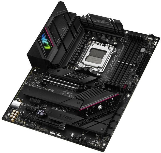 Материнcька плата ASUS ROG STRIX B650E-F GAMING WIFI sAM5 B650 4xDDR5 M.2 HDMI DP WiFi BT ATX (90MB1BQ0-M0EAY0) - купити в Україні за низькою ціною в інтернет-магазині "Rincom"