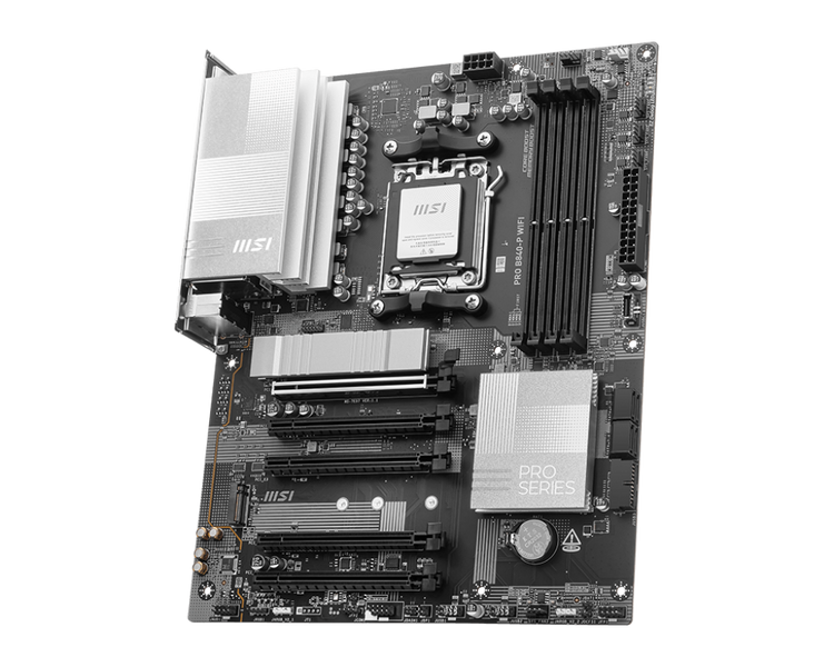 Материнська плата MSI PRO B840-P Wi-Fi (sAM5, AMD B840, PCI-Ex16) (MSI B840) - купити в Україні за низькою ціною в інтернет-магазині "Rincom"