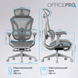 Крісло офісне OfficePro OC950G Grey (OC950G)