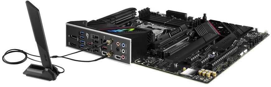 Материнcька плата ASUS ROG STRIX B650E-F GAMING WIFI sAM5 B650 4xDDR5 M.2 HDMI DP WiFi BT ATX (90MB1BQ0-M0EAY0) - купити в Україні за низькою ціною в інтернет-магазині "Rincom"