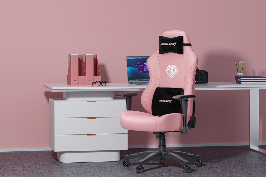 Крісло ігрове Anda Seat Phantom 3 Pink Size L (AD18Y-06-P-PV)