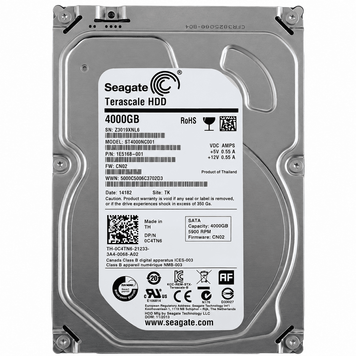 Накопичувач HDD Seagate Terascale HDD 4TB 5900rpm 64MB 3.5` SATA III (ST4000NC001) - купити в Україні за низькою ціною в інтернет-магазині "Rincom"
