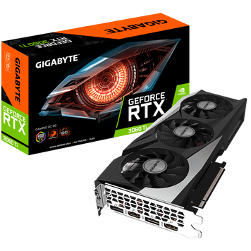 Відеокарта Gigabyte GeForce RTX 3060 Ti Gaming OC 8GB GDDR6X (GV-N306TGAMING OC-8GD) - купити в Україні за низькою ціною в інтернет-магазині "Rincom"