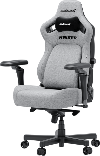 Крісло ігрове Anda Seat Kaiser 4 V2 Size XL Gray Fabric (AD12YDDC-XLL-20-G-CF-03)