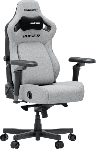 Крісло ігрове Anda Seat Kaiser 4 V2 Size XL Gray Fabric (AD12YDDC-XLL-20-G-CF-03)
