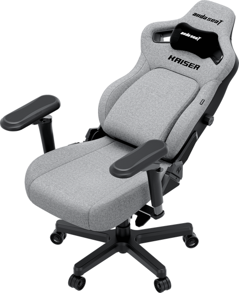Крісло ігрове Anda Seat Kaiser 4 V2 Size XL Gray Fabric (AD12YDDC-XLL-20-G-CF-03)