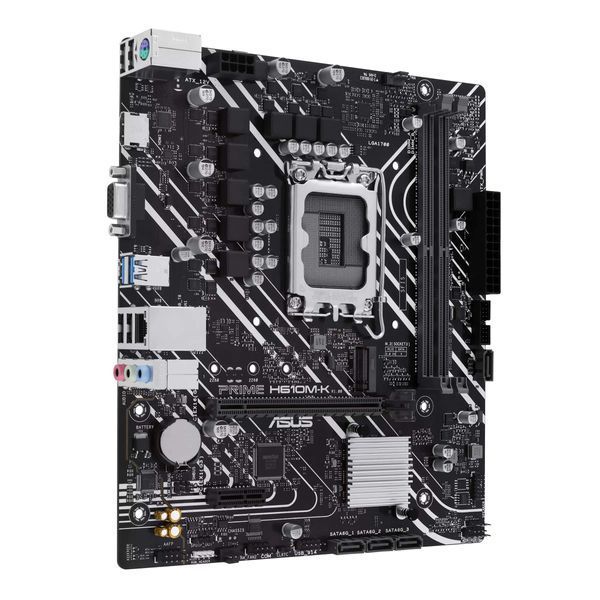 Материнcька плата ASUS PRIME H610M-K s1700 H610 2xDDR5 M.2 HDMI D-Sub mATX (90MB1GA0-M0EAY0) - купити в Україні за низькою ціною в інтернет-магазині "Rincom"