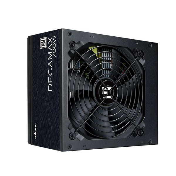 Блок живлення Zalman Decamax (700W) 85%, 80 Plus, 120мм, 1xMB 24pin(20+4), 1xCPU 8(4+4)+4pin, 3xMolex, 6xSATA, 4xPCIe 8pin(6+2) (ZM700-LX3) - купити в Україні за низькою ціною в інтернет-магазині "Rincom"