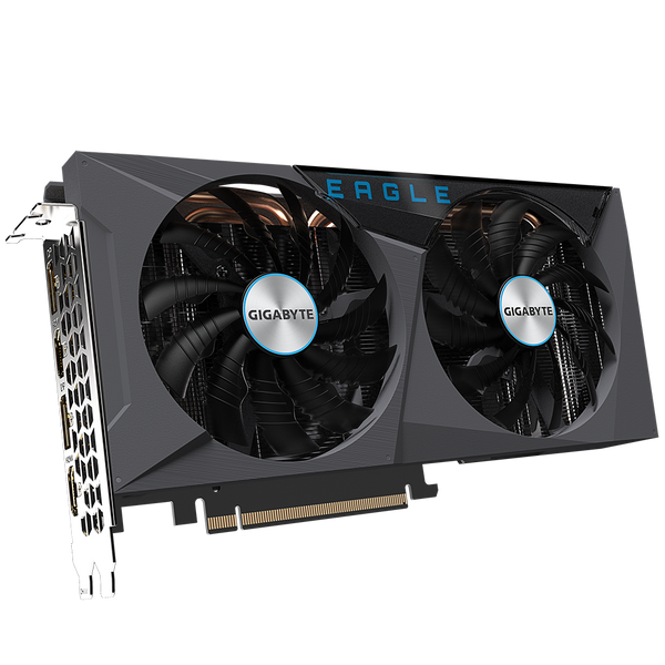 Відеокарта Gigabyte GeForce RTX 3060 Ti EAGLE OC 8Gb GDDR6 (GV-N306TEAGLE OC-8GD) - купити в Україні за низькою ціною в інтернет-магазині "Rincom"