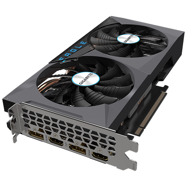 Відеокарта Gigabyte GeForce RTX 3060 Ti EAGLE OC 8Gb GDDR6 (GV-N306TEAGLE OC-8GD) - купити в Україні за низькою ціною в інтернет-магазині "Rincom"