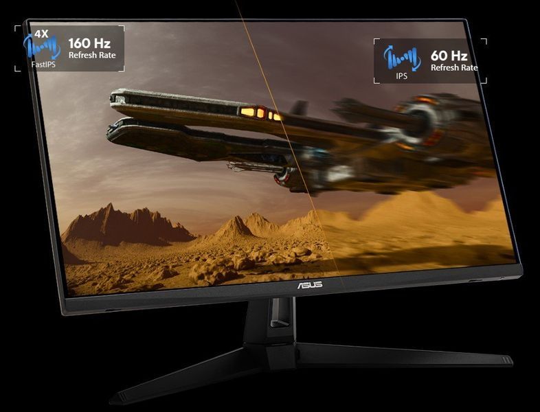 ASUS Монітор Asus 27" VG27UQ1A 2xHDMI, DP, MM, IPS, 3840x2160, 160Hz, 1ms, DCI-P3 95%, AdaptiveSync, HDR10 (90LM0AR0-B01371) - купити в Україні за низькою ціною в інтернет-магазині "Rincom"