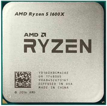 Процесор AMD Ryzen 5 1600X 3.6GHz/16M/5,0GT/s (sAM4) (YD160XBCM6IAE) - купити в Україні за низькою ціною в інтернет-магазині "Rincom"