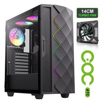Корпус для комп'ютера ATX W/O PSU DIAMOND CP BK GAMEMAX (DIAMOND CP BK) - купити в Україні за низькою ціною в інтернет-магазині "Rincom"