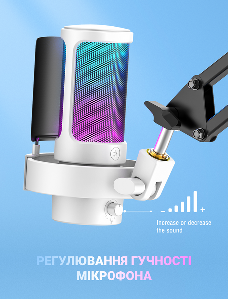 USB мікрофон Fifine A8W (A8W) - купити в Україні за низькою ціною в інтернет-магазині "Rincom"