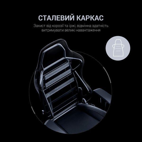 Крісло ігрове Anda Seat Luna L Grey Fabric Size L (AD18-44-G-F)