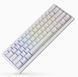 Клавіатура бездротова Ducky One X Mini(60%) магнітні перемикачі, білий (ON2461AST3-DAUSPDOECL2WW1) - фото 1 з 5