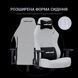 Крісло ігрове Anda Seat Luna L Grey Fabric Size L (AD18-44-G-F)