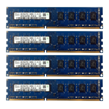 Комплект оперативної пам`яті Hynix DDR3 16Gb 1600MHz (4x4Gb) (HMT351U6CFR8C-PB NO AA-x4) - купити в Україні за низькою ціною в інтернет-магазині "Rincom"