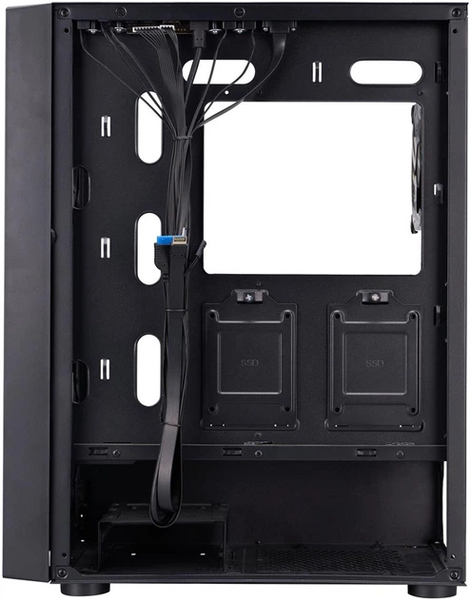 Корпус 1stPlayer Go6-BK-4FS7 Black (Go6-BK-4FS7) - купити в Україні за низькою ціною в інтернет-магазині "Rincom"