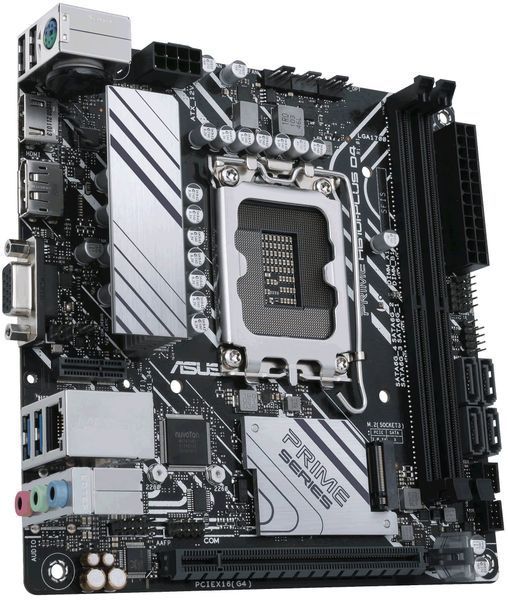 Материнcька плата ASUS PRIME H610I-PLUS D4-CSM s1700 H610 2xDDR4 M.2 HDMI D-Sub DP mITX (90MB1B20-M0EAYC) - купити в Україні за низькою ціною в інтернет-магазині "Rincom"