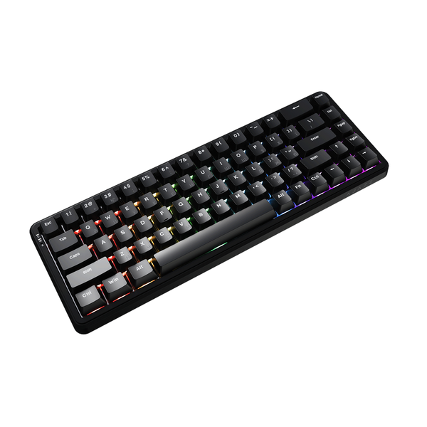 Клавіатура механічна дротова Ajazz AK680 MAX Magnetic Switch RGB USB Black (AK680-WM-B-A) - купити в Україні за низькою ціною в інтернет-магазині "Rincom"