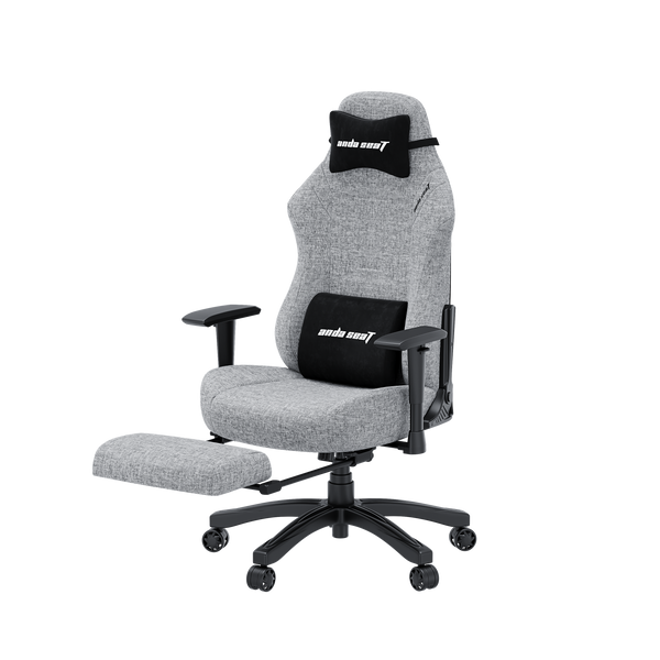 Крісло ігрове Anda Seat Luna Pro Gray Fabric Size L (AD18T-44-G-F)