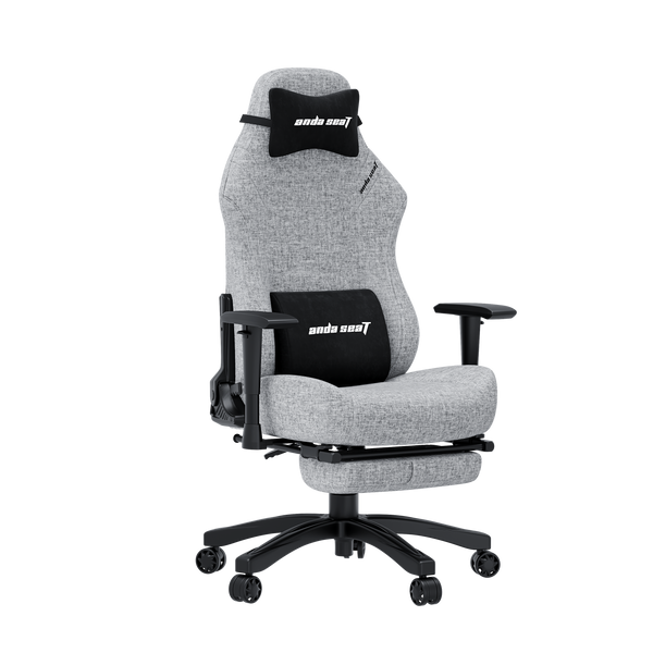 Крісло ігрове Anda Seat Luna Pro Gray Fabric Size L (AD18T-44-G-F)