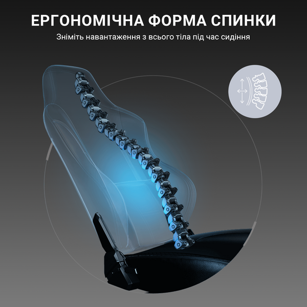 Крісло ігрове Anda Seat Luna Pro Gray Fabric Size L (AD18T-44-G-F)