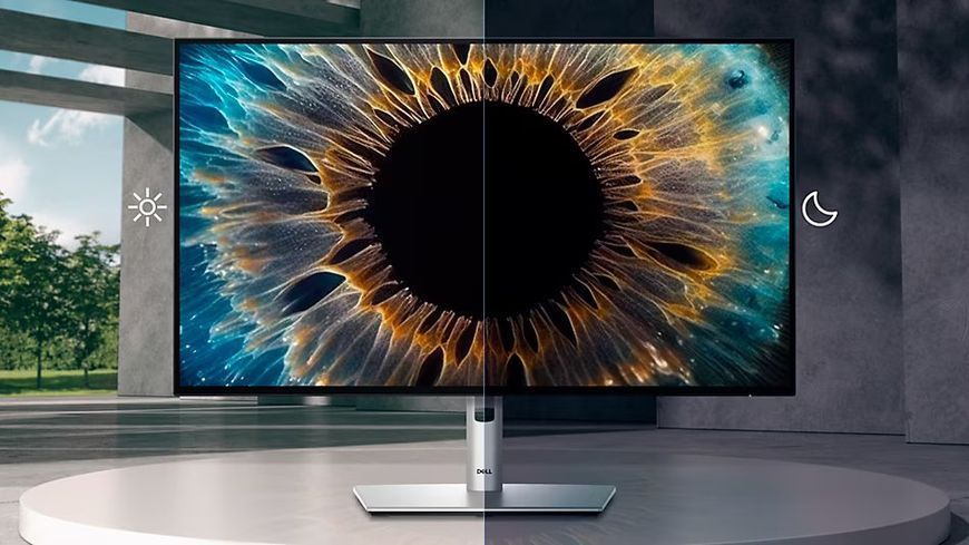 Монітор DELL 27" U2724DE HDMI, DP, USB-C, RJ-45, Audio, IPS, 2560x1440, 120Hz, sRGB 100%, Pivot (210-BKTV) - купити в Україні за низькою ціною в інтернет-магазині "Rincom"