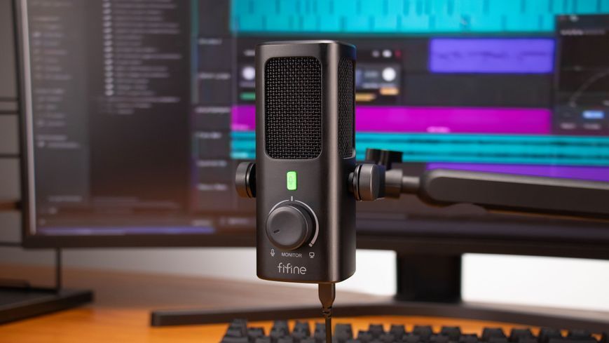 USB мікрофон Fifine Profile3 (Profile 3) - купити в Україні за низькою ціною в інтернет-магазині "Rincom"