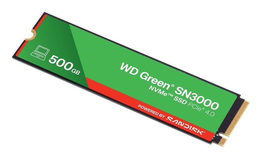 Твердотільний запам&rsquo;ятовувальний пристрій накопичувач (SSD) G4 M.2 NVME 500GB GRN SN3000 WDS500G4G0E SANDISK (WDS500G4G0E) - купити в Україні за низькою ціною в інтернет-магазині "Rincom"