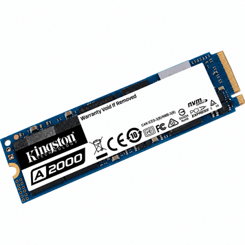 Накопичувач SSD Kingston A2000 M.2 2280 1TB NVMe PCIe 3.0x4 (SA2000M8/1000G) - купити в Україні за низькою ціною в інтернет-магазині "Rincom"