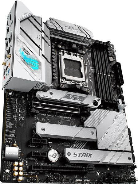 Материнcька плата ASUS ROG STRIX B650-A GAMING WIFI sAM5 B650 4xDDR5 M.2 HDMI DP WiFi BT ATX (90MB1BP0-M0EAY0) - купити в Україні за низькою ціною в інтернет-магазині "Rincom"