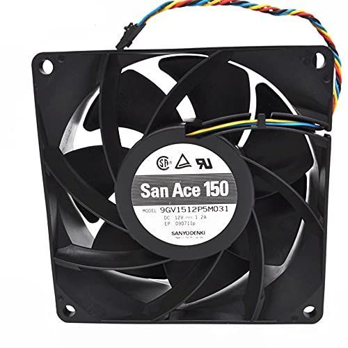 Вентилятор San Ace 150 9GV1512P5M031 12V 1.2A 150x150x50мм 4-провідний (9GV1512P5M031) - купити в Україні за низькою ціною в інтернет-магазині "Rincom"