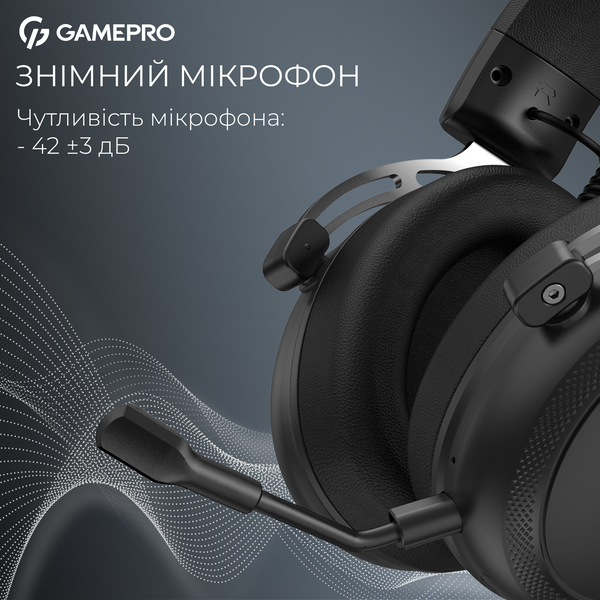 Бездротова ігрова гарнітура Gamepro Asgard Skald (HSW160B) 4-Mode (HSW160B)