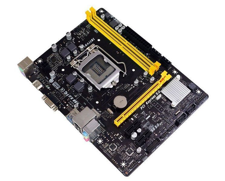 Материнська плата Biostar H110MHC Ver. 7.0 (s1151, H110, microATX) (H110MHC) - купити в Україні за низькою ціною в інтернет-магазині "Rincom"