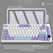 Бездротова механічна клавіатура Ajazz AK820 PRO 75% Flying Fish Switch White RGB (AK820PRO-FF-PWB) (AK820PRO-FF-PWB) - фото 14 з 17
