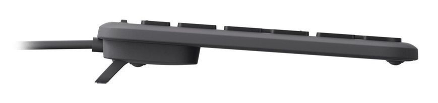 Клавіатура дротова LOGITECH Signature Slim K620 Wired Keyboard for Business - GRAPHITE - US INT'L - USB - N/A - INTNL-973 - USB-C (920-013333) - купити в Україні за низькою ціною в інтернет-магазині "Rincom"